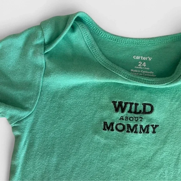 SOLD Bundle of 3 gender neutral boy girl onesies size 24mo - Picture 3 of 5